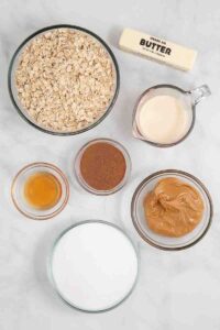 chocolate no bake cookie ingredients